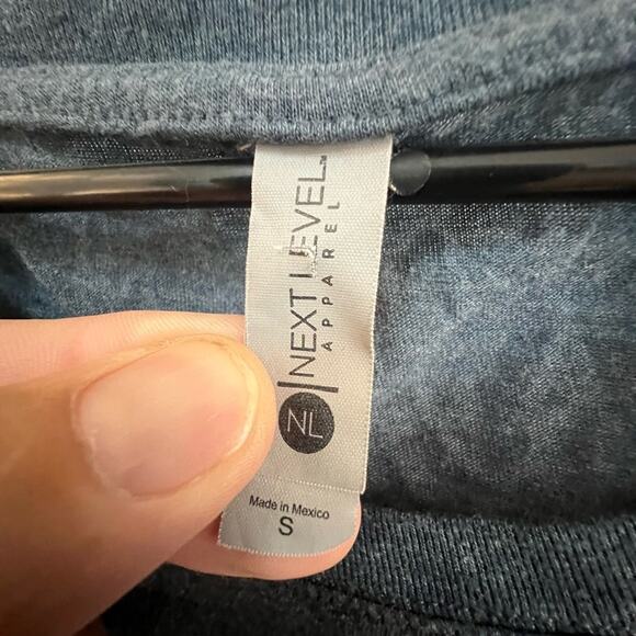 Next Level Apparel Funny Graphic T Shirt Size S "It's Way Too Peopley Outside" - Picture 6 of 6